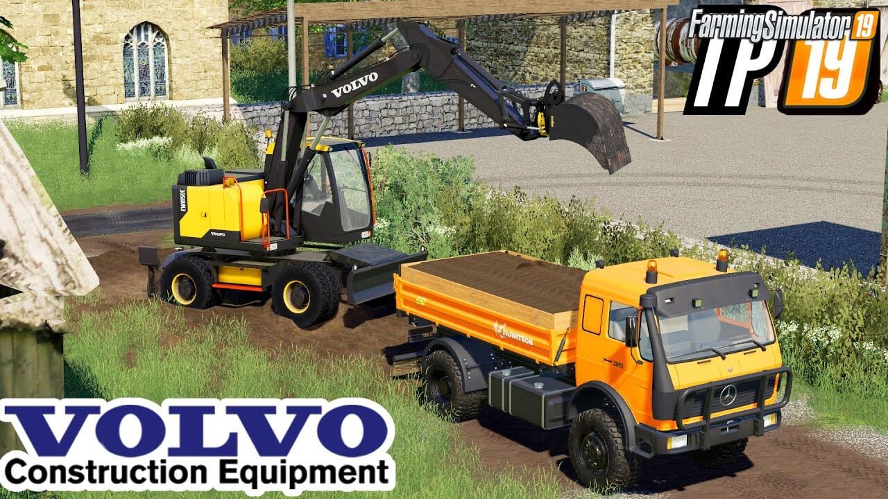 Volvo EWR150E Excavator v1.0 for FS19