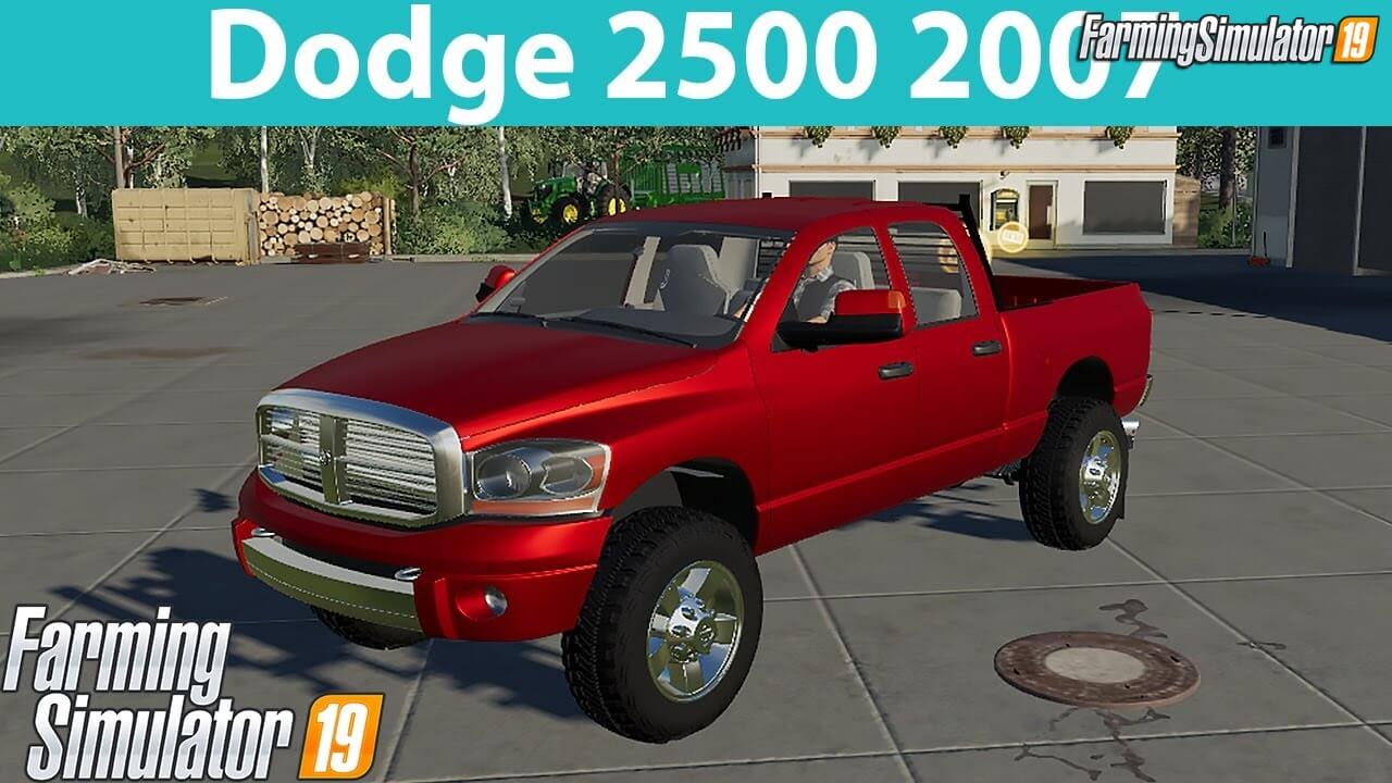 JD 2007 Dodge 2500 v1.0 for FS19