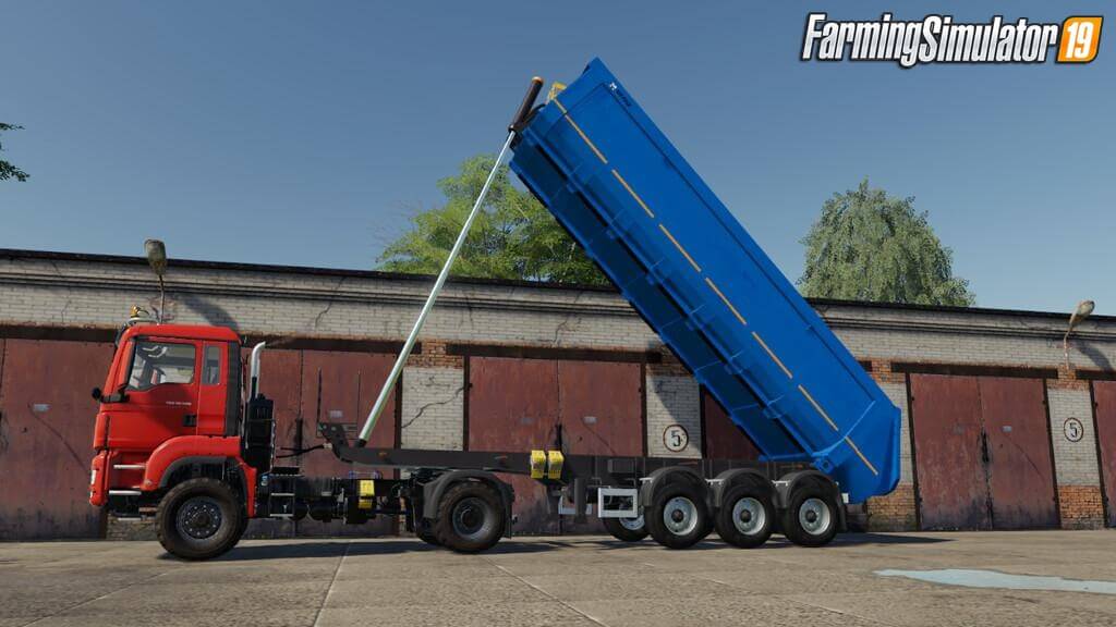 Nefaz 9509 Trailer v1.1 for FS19