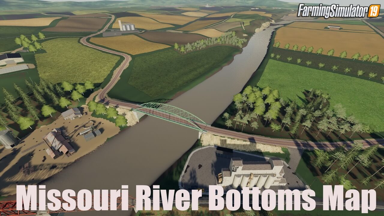 Missouri River Bottoms Map v2.0 for FS19