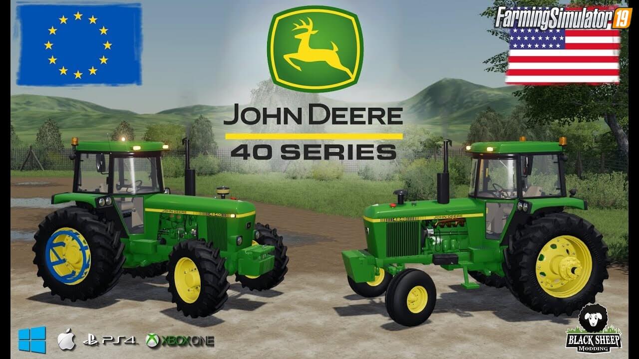 John Deere 40 Series V10 For Fs19 By Blacksheep Modding 0363