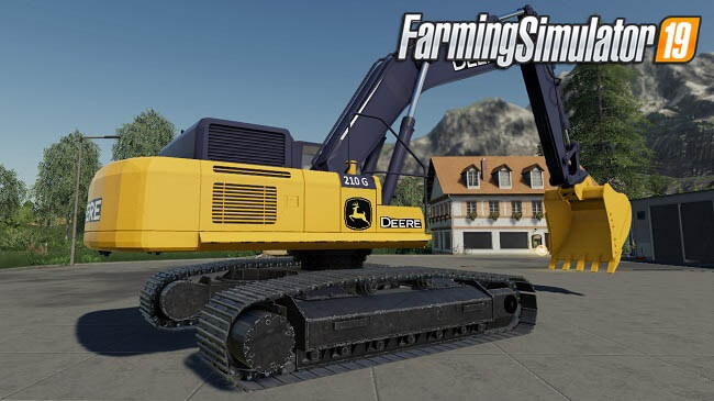 Excavator Deere 210G v1.0 for FS19