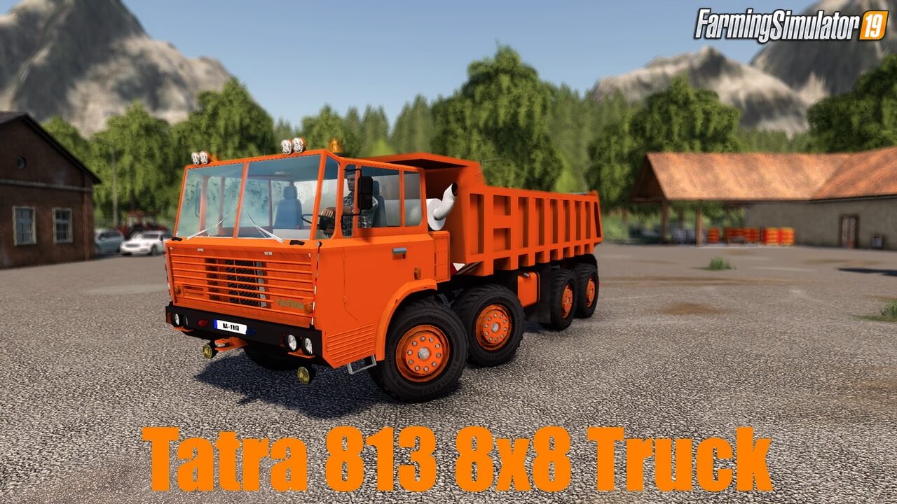 Tatra 813 8x8 Truck v1.0 for FS19