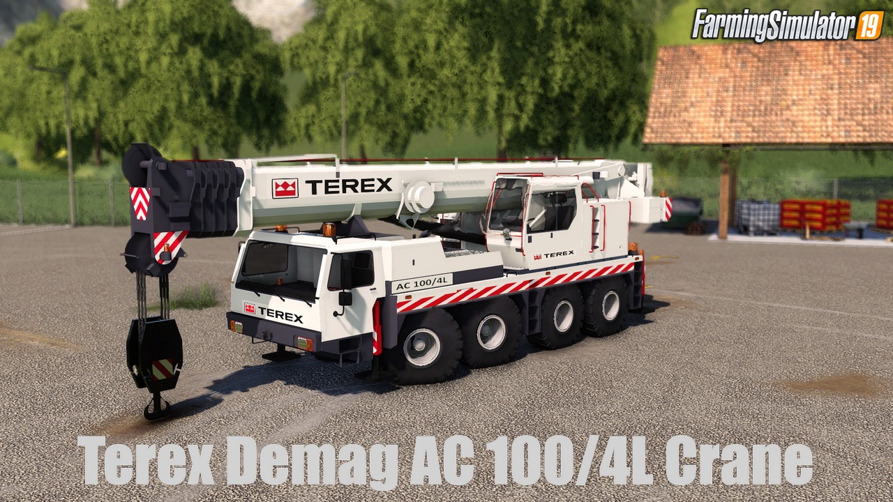 Terex Demag AC 100/4L Crane v1.0 for FS19