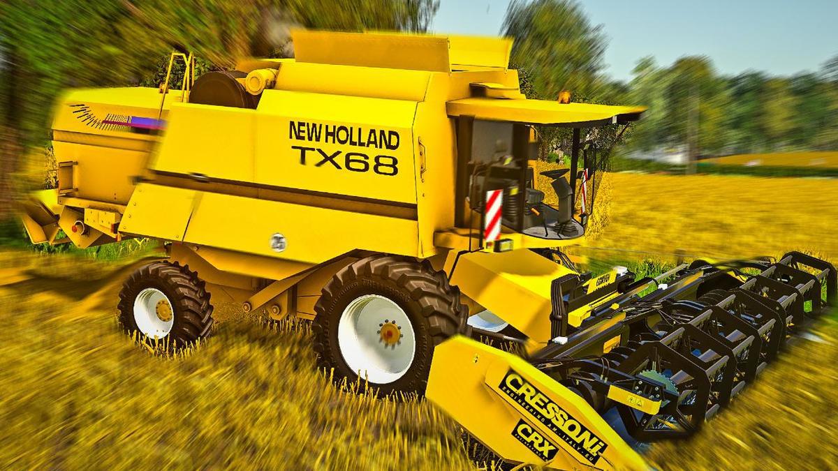 New Holland TX66 Combine v1.0 for FS19