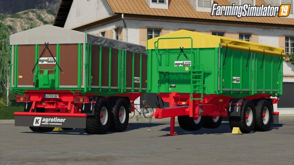 Agroliner TDK 302 Old Trailer v1.0 for FS19