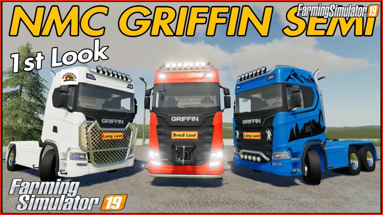 Scania NMC Griffin v1.1.0.1 for FS19