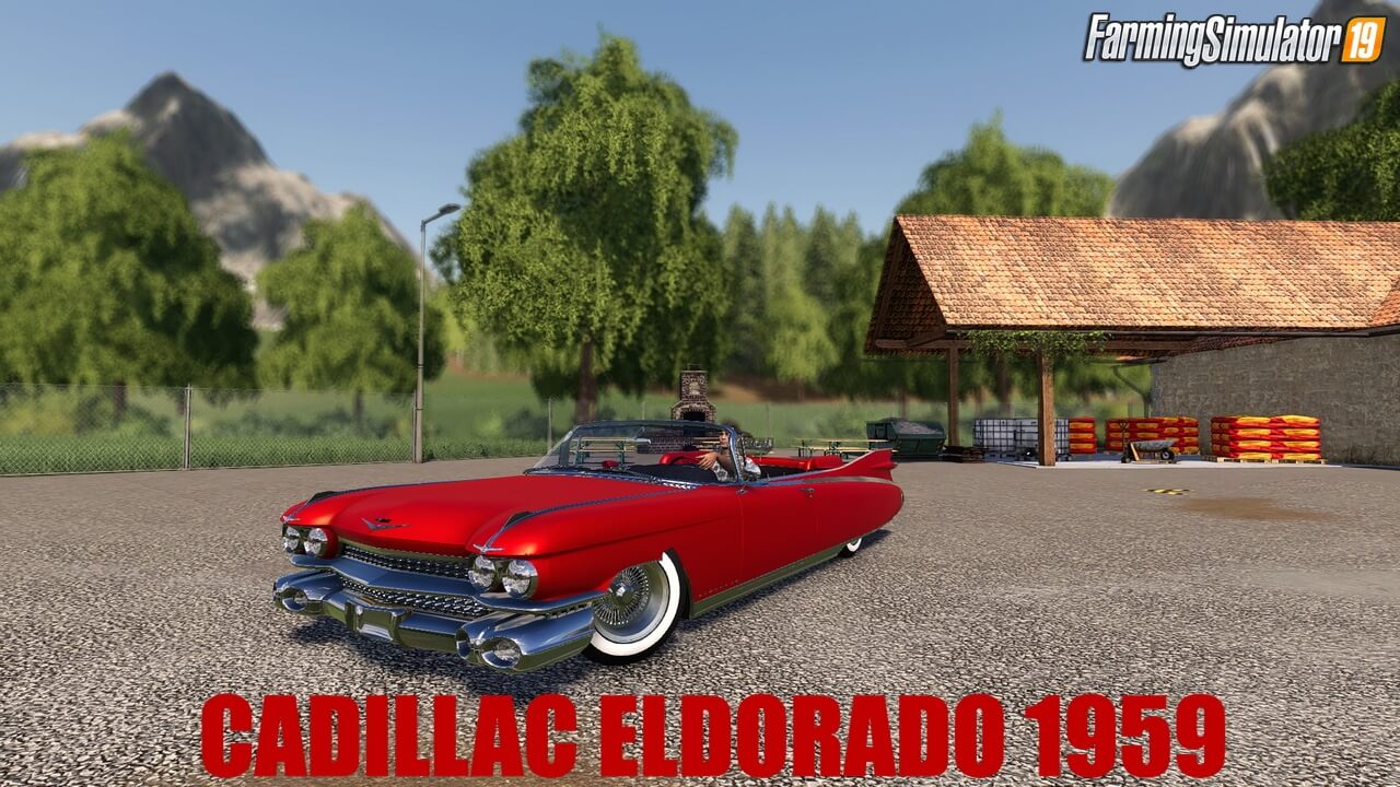 Cadillac Eldorado 1959 v1.0 for FS19