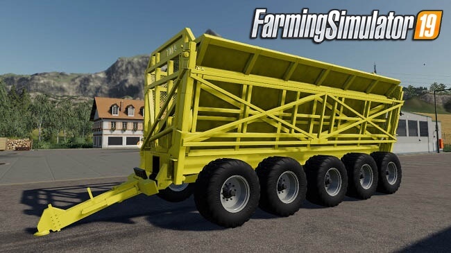 Transbordo TMA VTX 6030 Trailer v1.0 for FS19