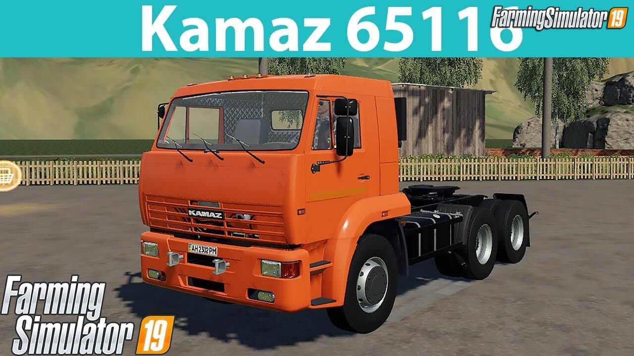 KamAZ 65116 Truck v1.0 for FS19