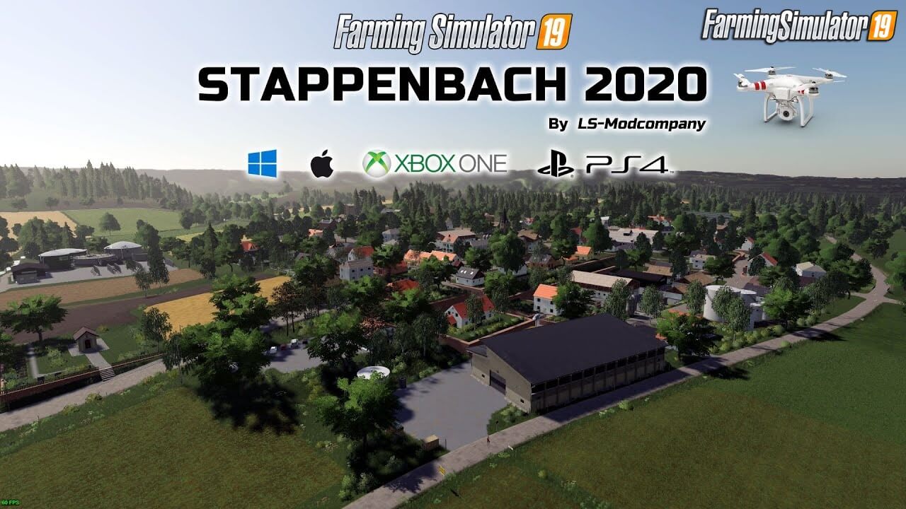 Stappenbach 2020 Map v1.1 for FS19
