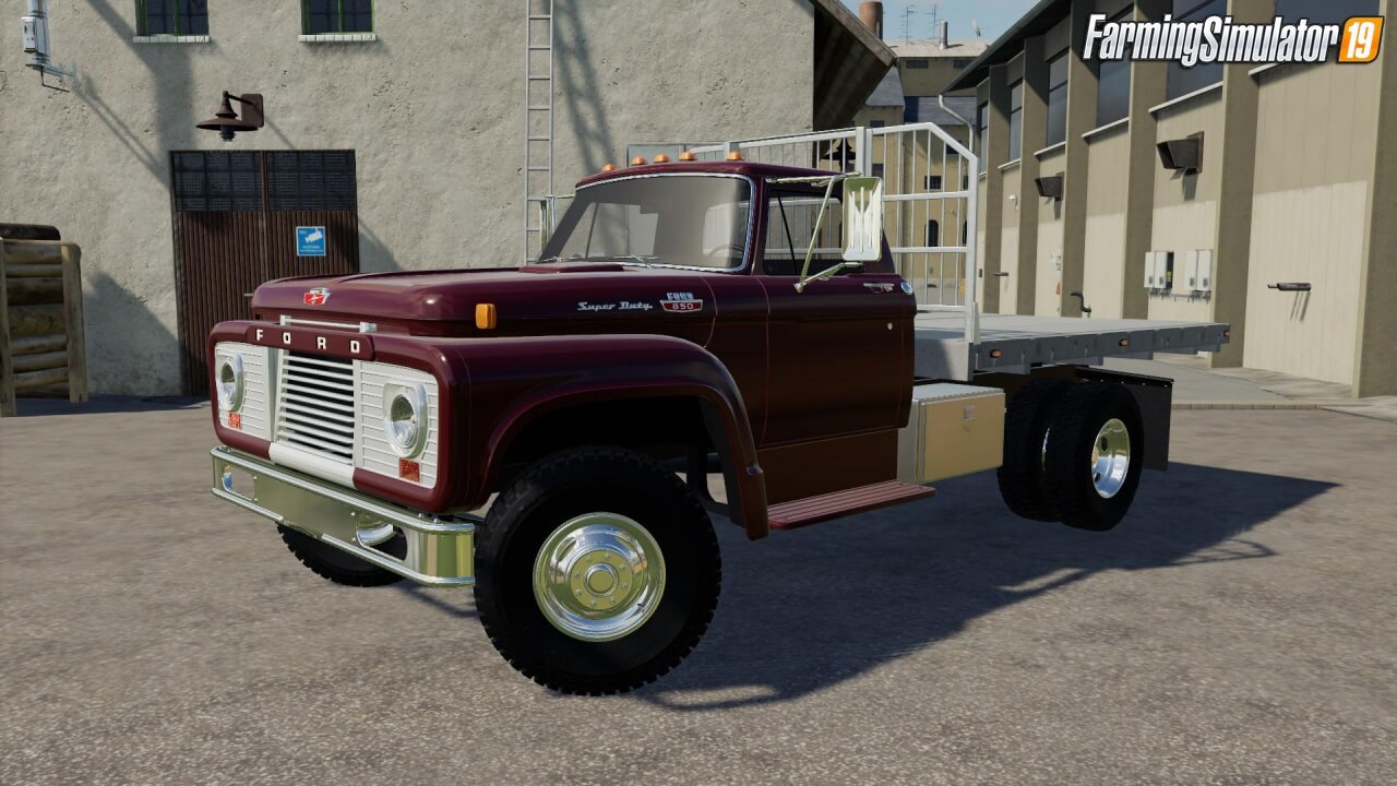 Ford T850 1964 Flatbed v1.1 for FS19
