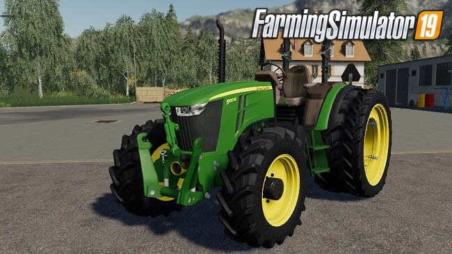 John Deere 5100M Tractor v1.0 for FS19