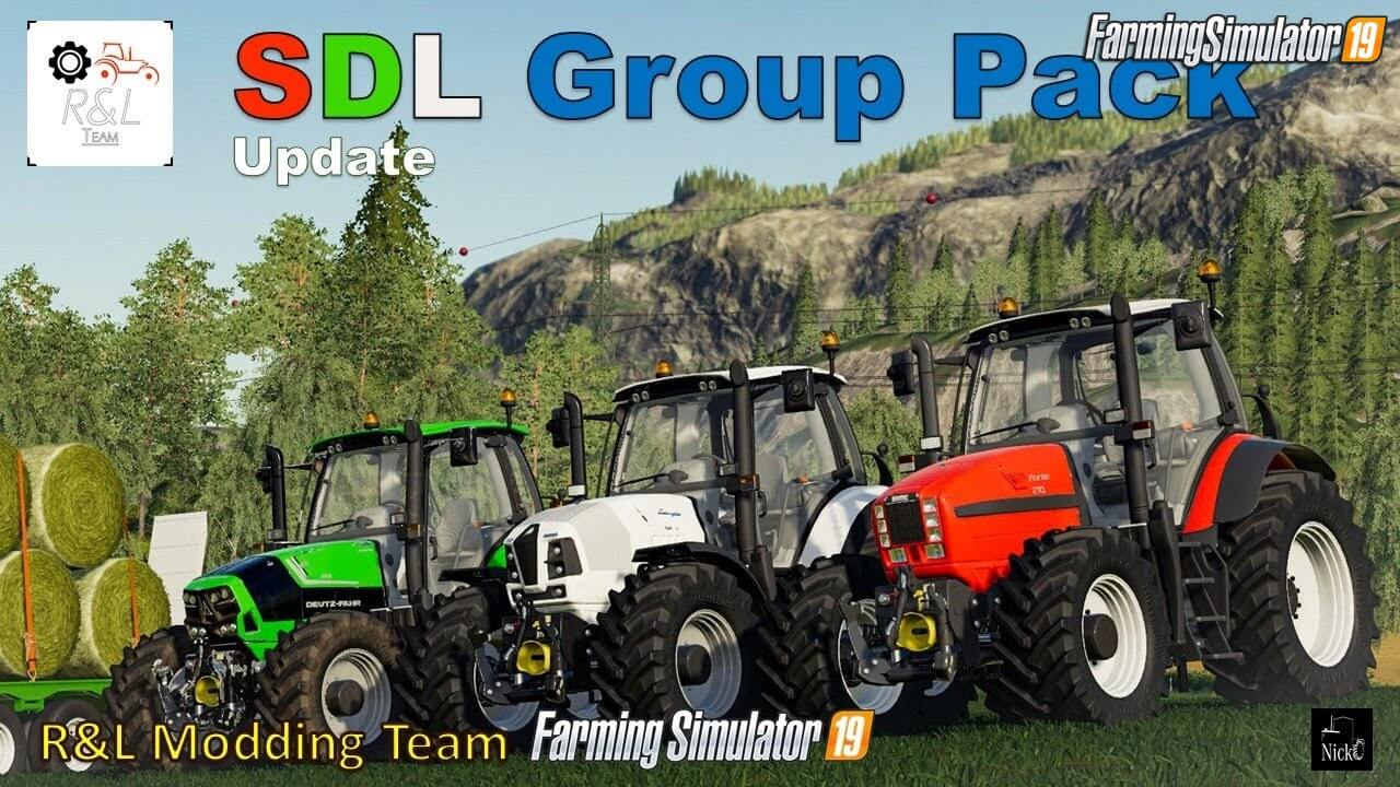 SDL Group Pack Tractors v1.1 for FS19