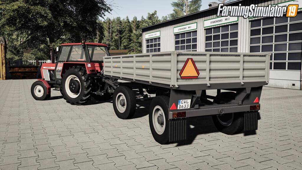 Lizard D633 Trailer v1.2 for FS19