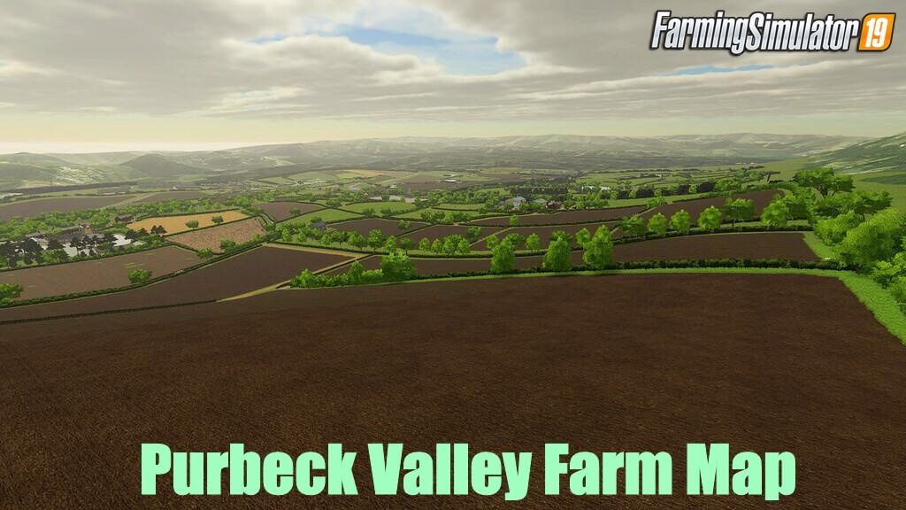 Purbeck Valley Farm Map v1.1 for FS19