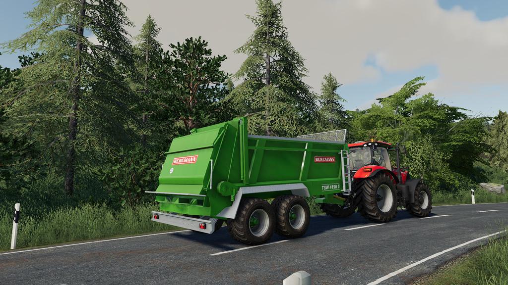 Trailer Bergmann TSW4190 v1.2 for FS19