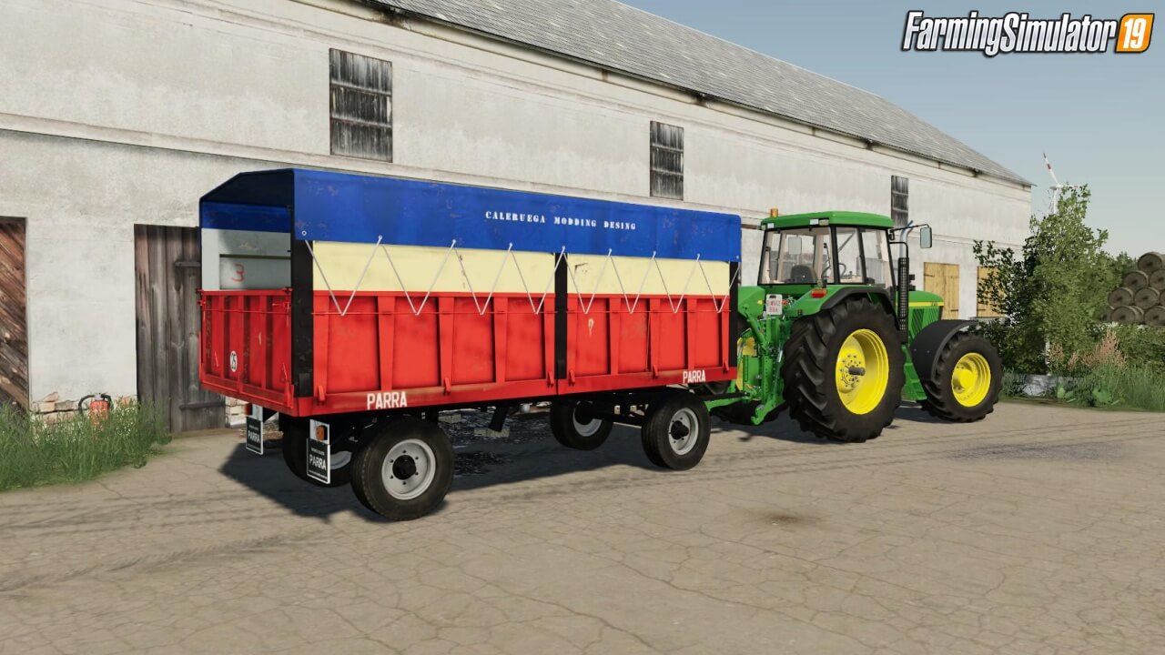 Parra R12 Trailer v1.0 for FS19