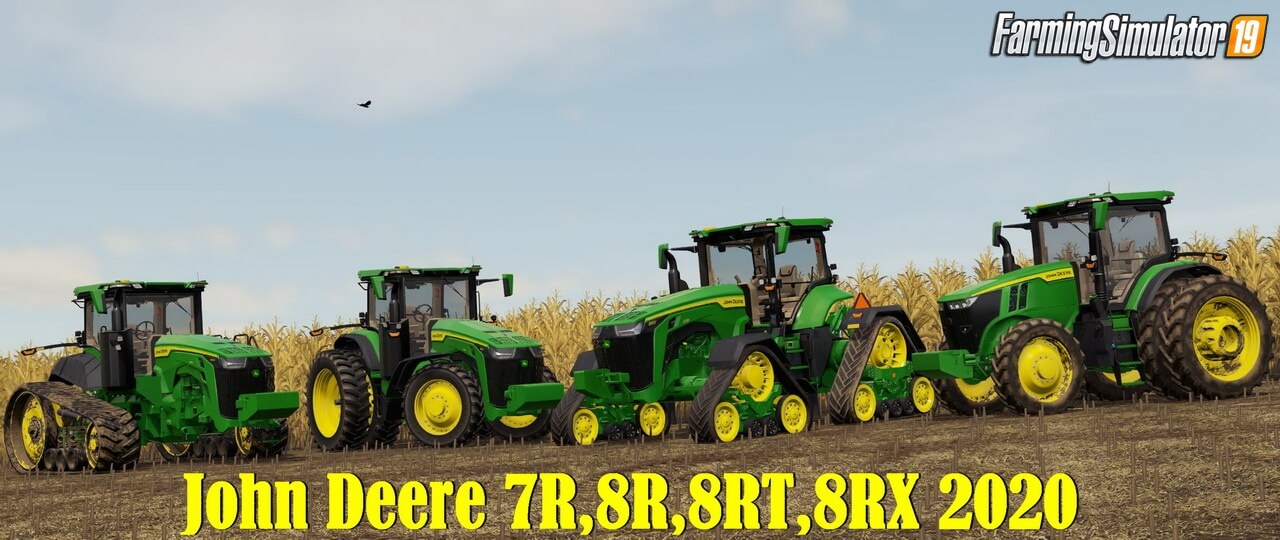 John Deere 7R,8R,8RT,8RX 2020 US Version v1.0.0.3 for FS19