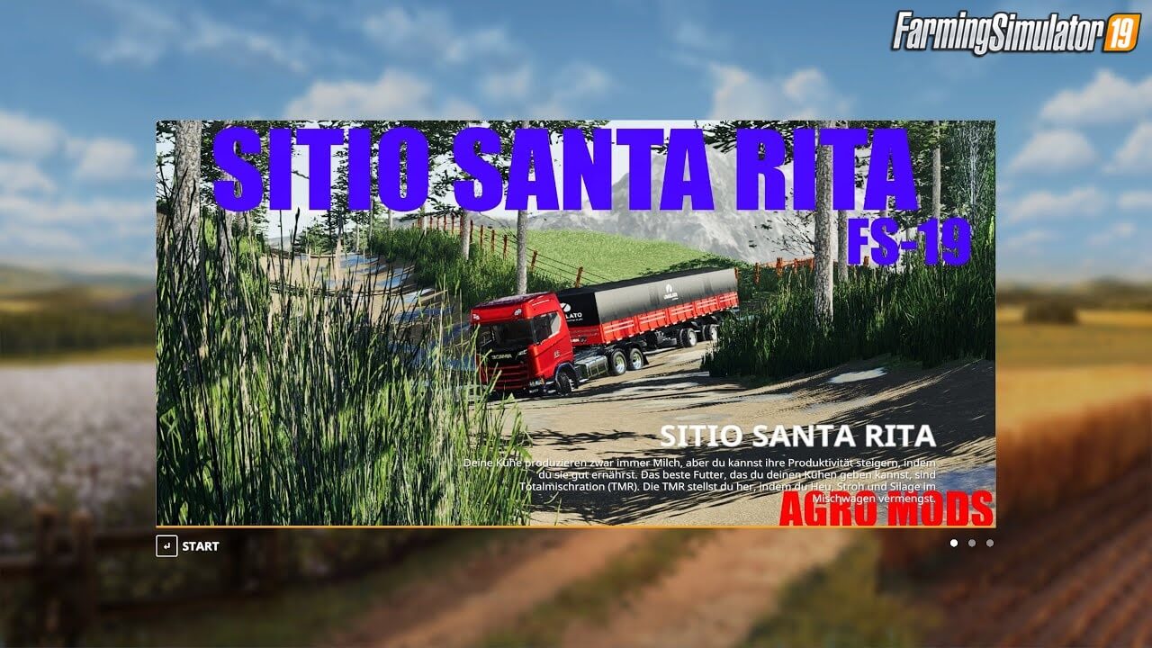 Sitio Santa Rita Map v1.0 for FS19