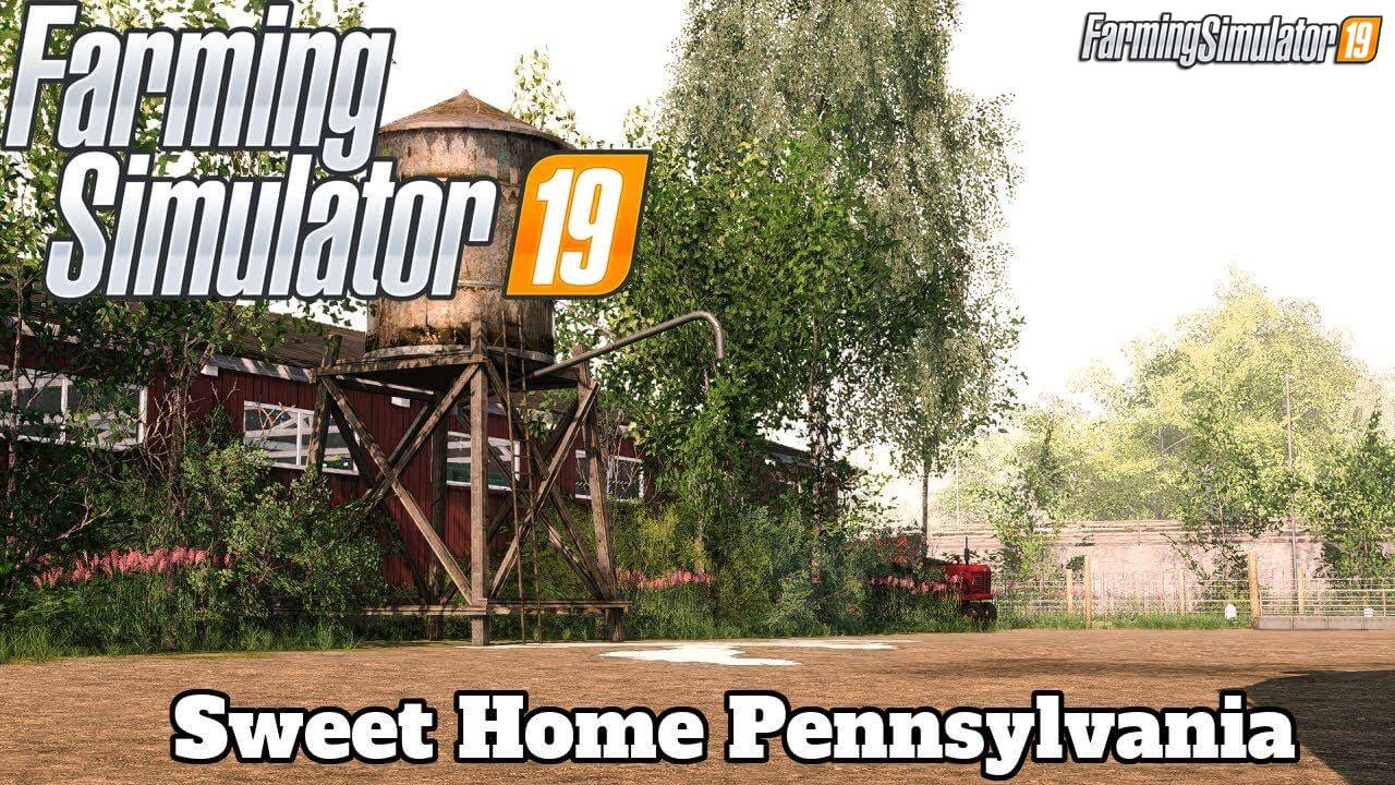 Bucks County Pennsylvania Map v1.0 for FS19