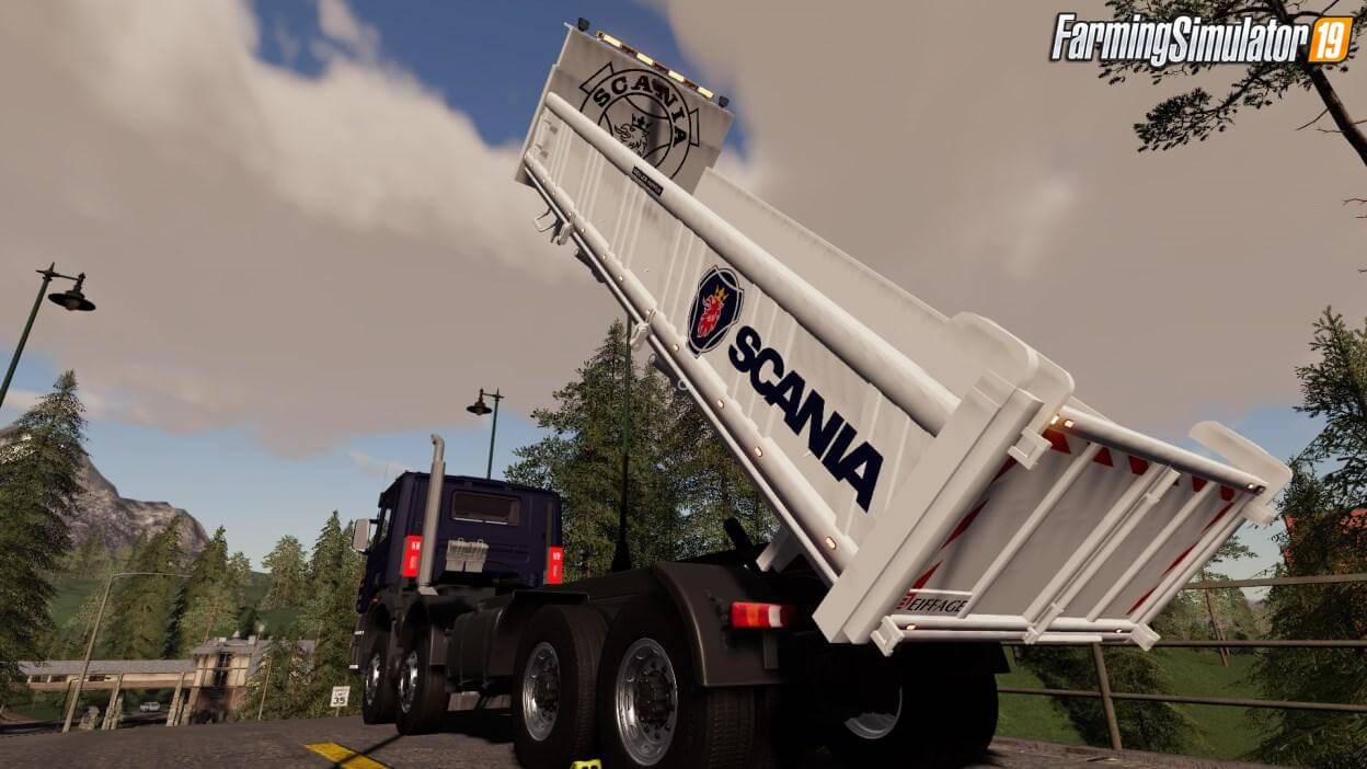 Scania 8x4 Tipper Truck v2.0.2 for FS19