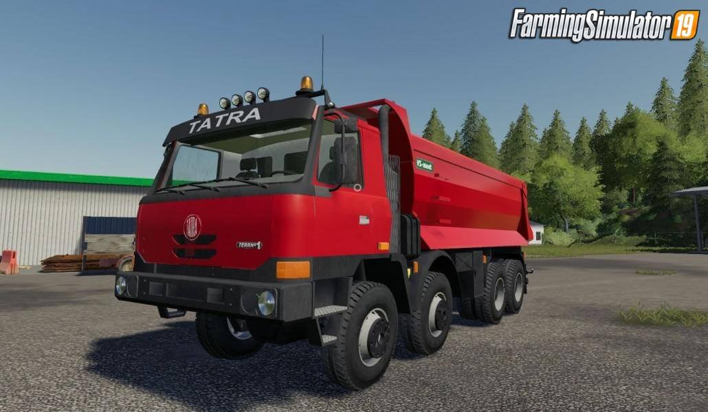 Tatra TerrNo1 8x8 + korba S1 v1.0 for FS19