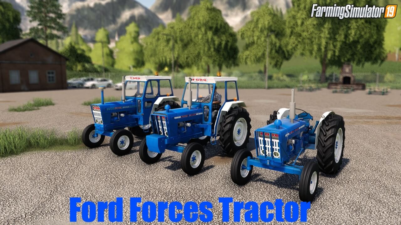 Ford Forces Tractor v1.1 for FS19