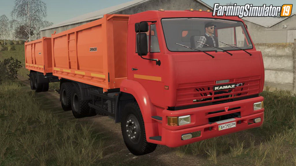 KamAZ 45143 Amkar Truck v1.1 for FS19