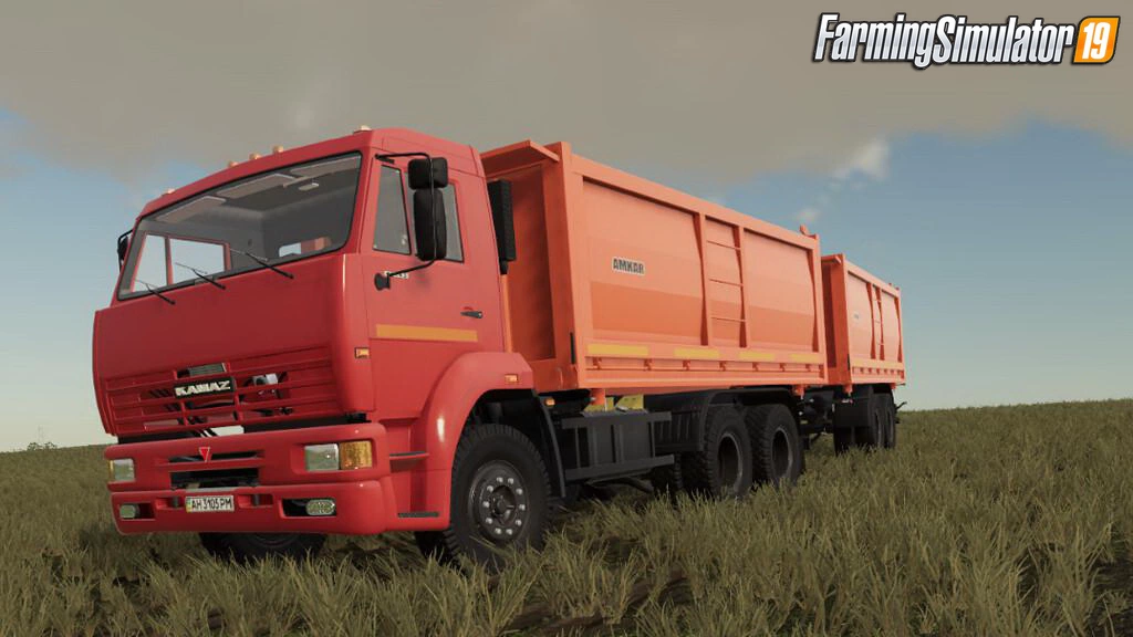 KamAZ 45143 Amkar Truck v1.1 for FS19