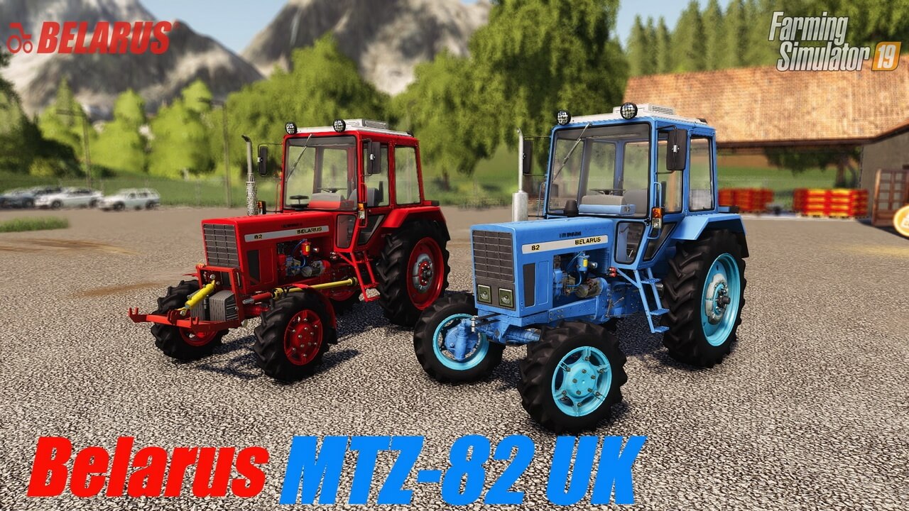 Belarus MTZ-82 UK Tractor v1.0.0.2 for FS19