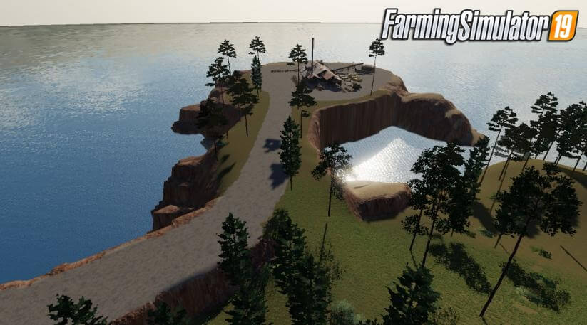 Party Island Map v1.0 for FS19