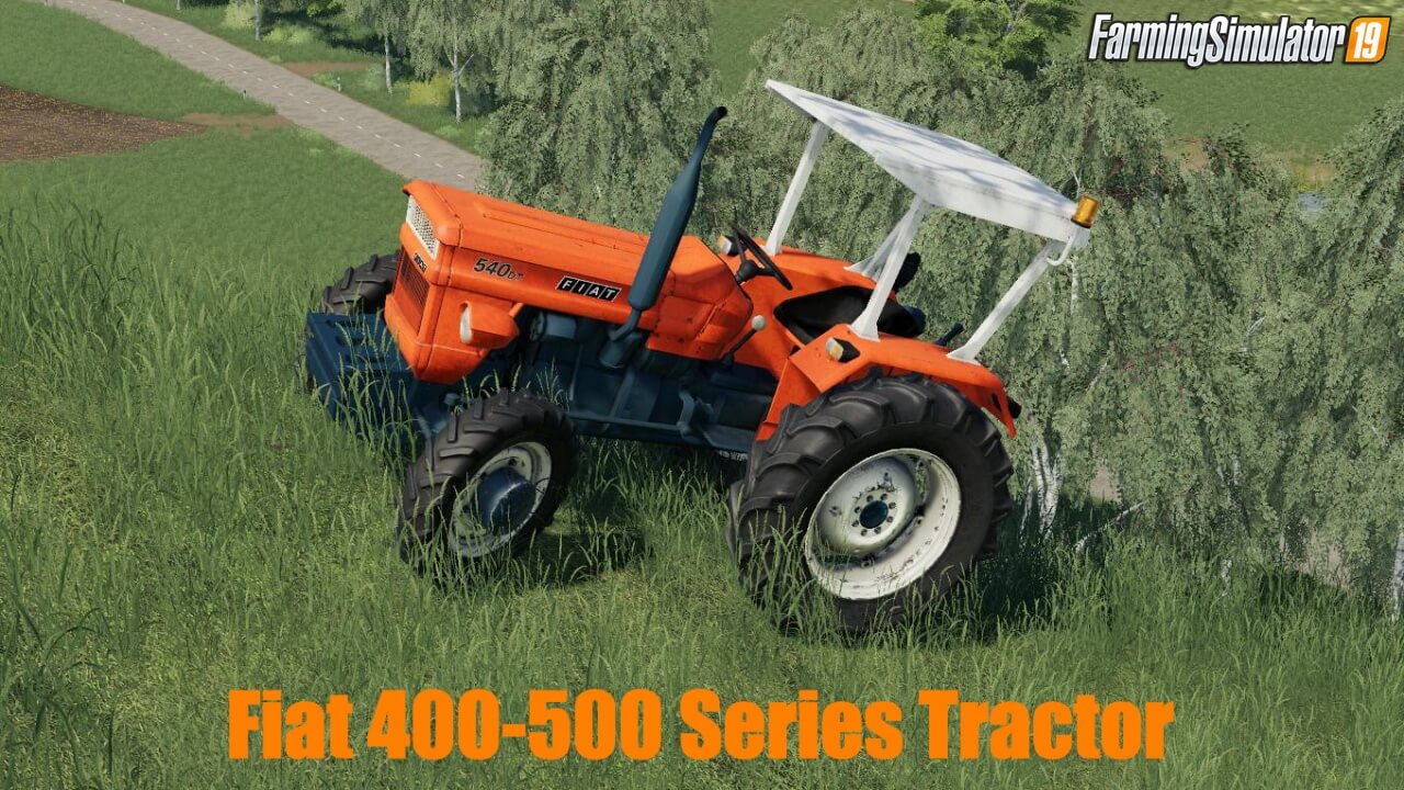 Fiat 400-500 Series Tractor v1.0.0.6 for FS19