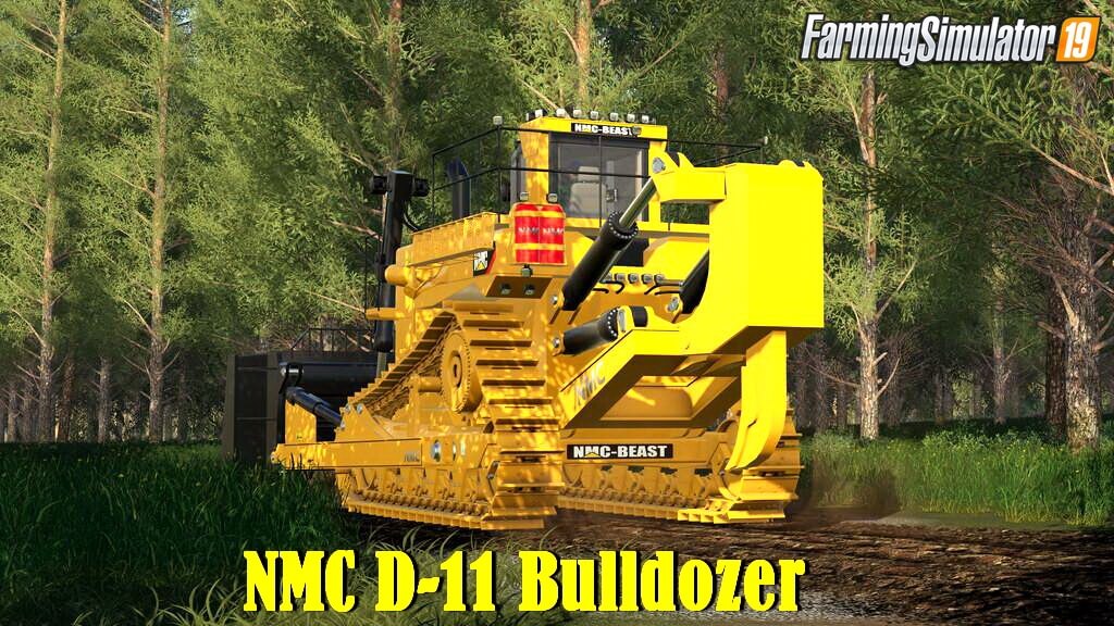 NMC D-11 Bulldozer v1.0 for FS19
