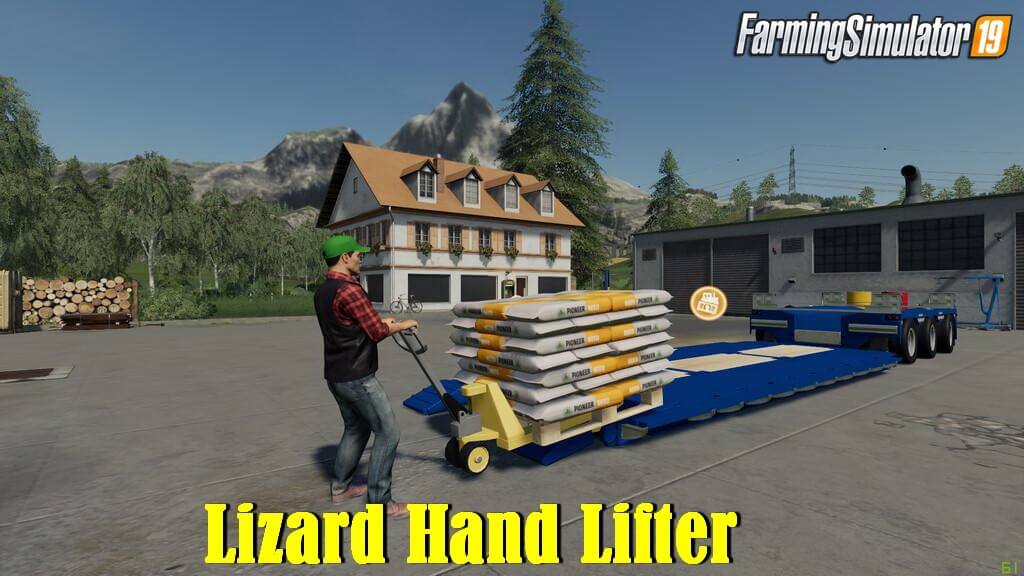 Lizard Hand Lifter Mod v1.0 for FS19