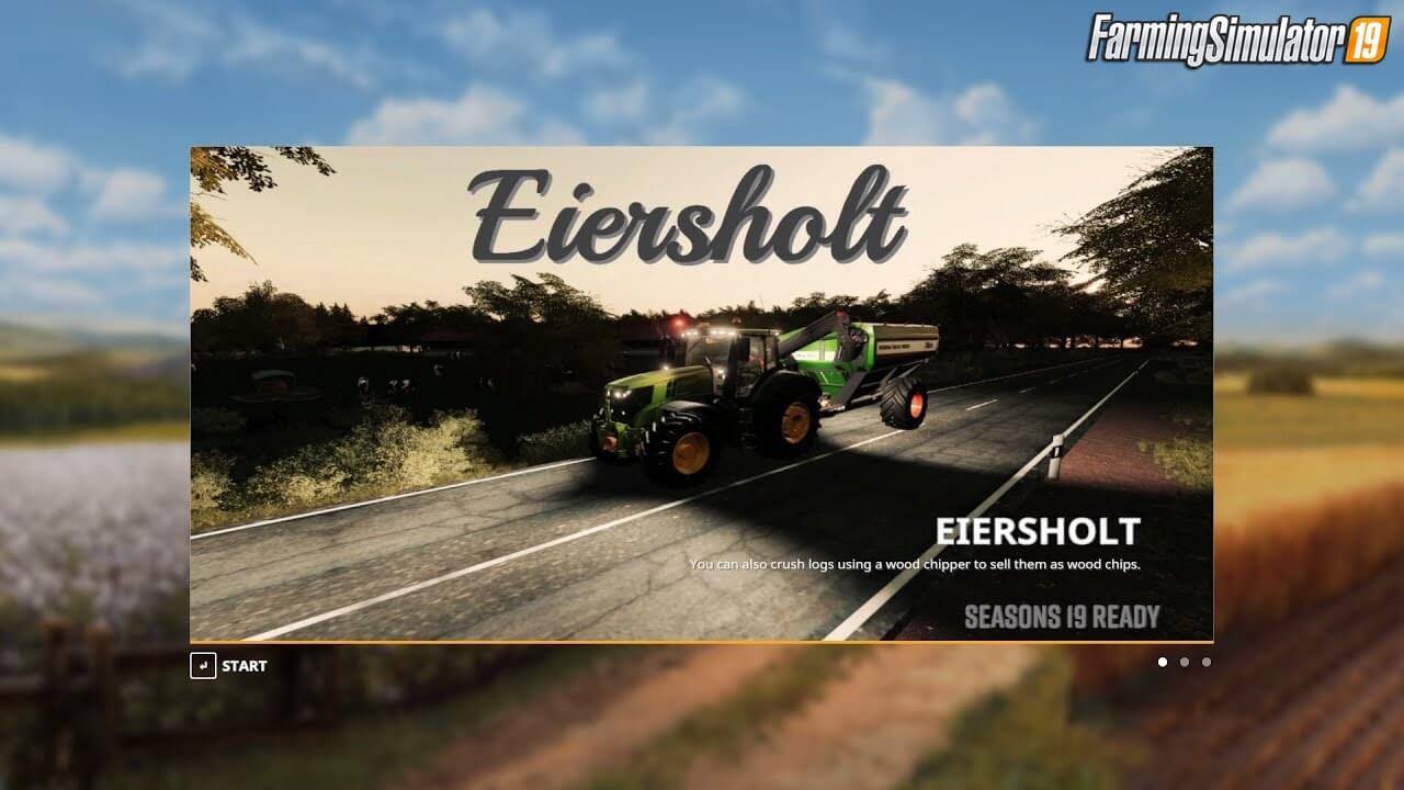 Eiersholt 4x Mod Map v1.0.0.3 for FS19