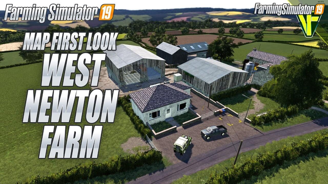 West Newton Farm Map v1.0.0.1 for FS19