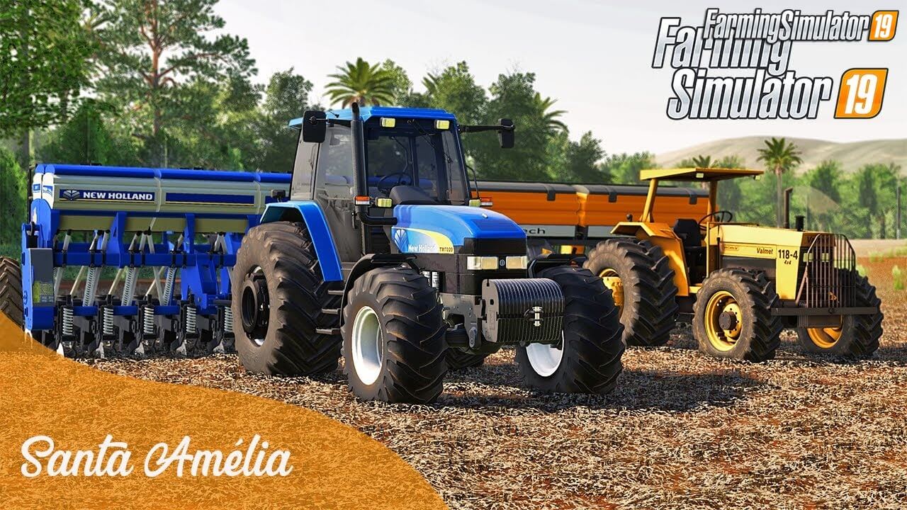 Fazenda Santa Amelia Map v1.0 for FS19