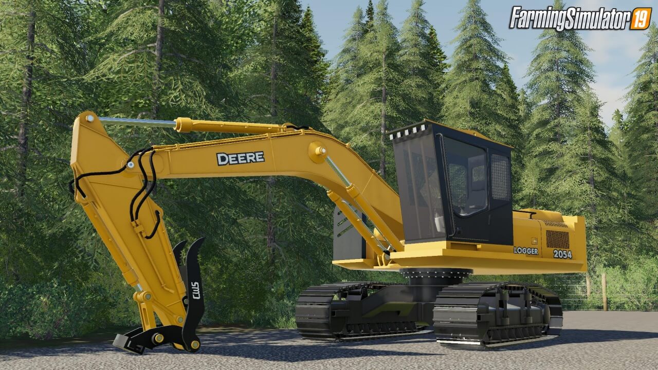 Deere 2054 Logger Series Road Builder v1.0 for FS19