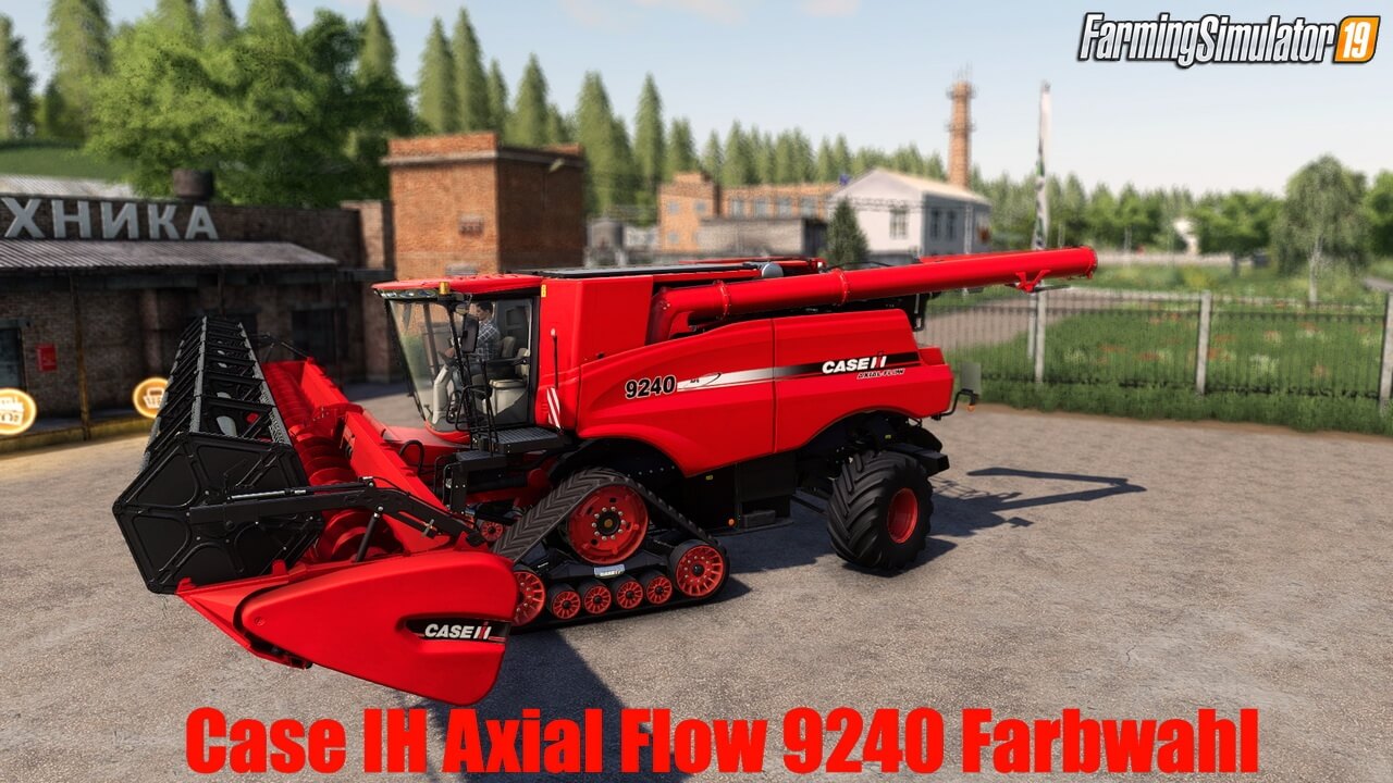 Case IH Axial Flow 9240 Farbwahl v1.0 for FS19