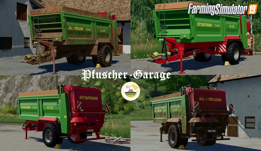 Strautmann MS 1201 Trailer v1.0 for FS19