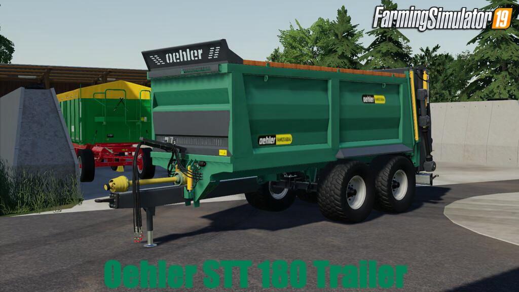 Oehler STT 180 Trailer v1.0 for FS19