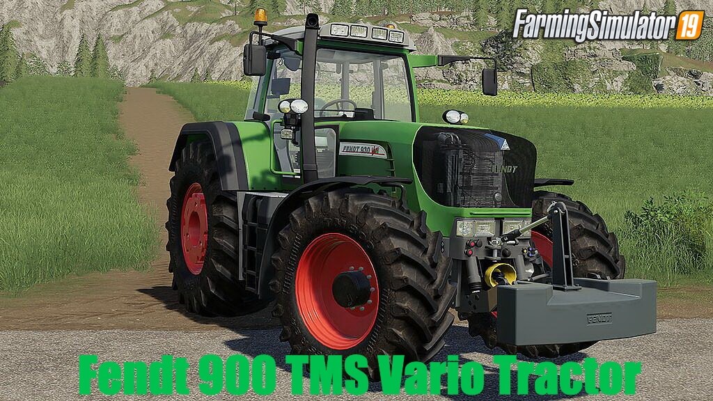 Fendt 900 TMS Vario Tractor v2.2 by Smety for FS19