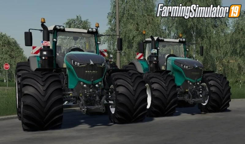 Fendt 1000 Vario Tractor v1.1 by Alex Blue for FS19