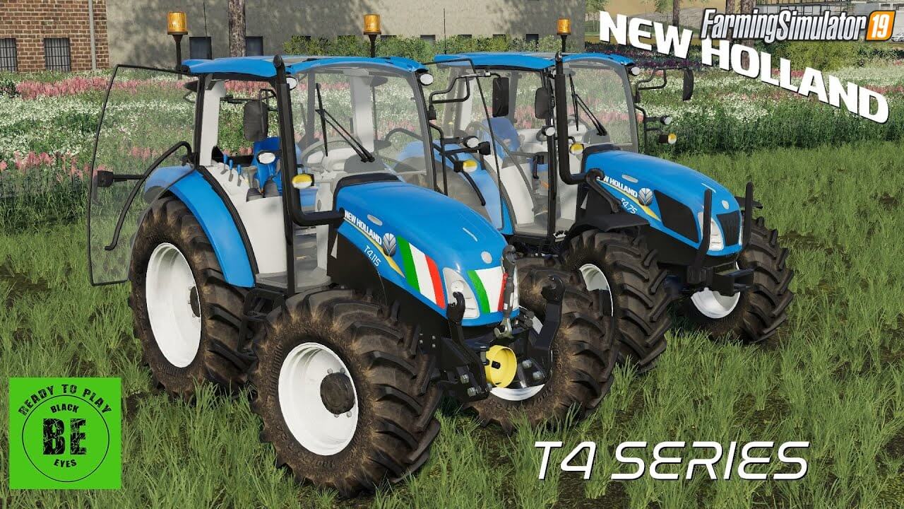 New Holland T4 Series Tractor v1.3 for FS19