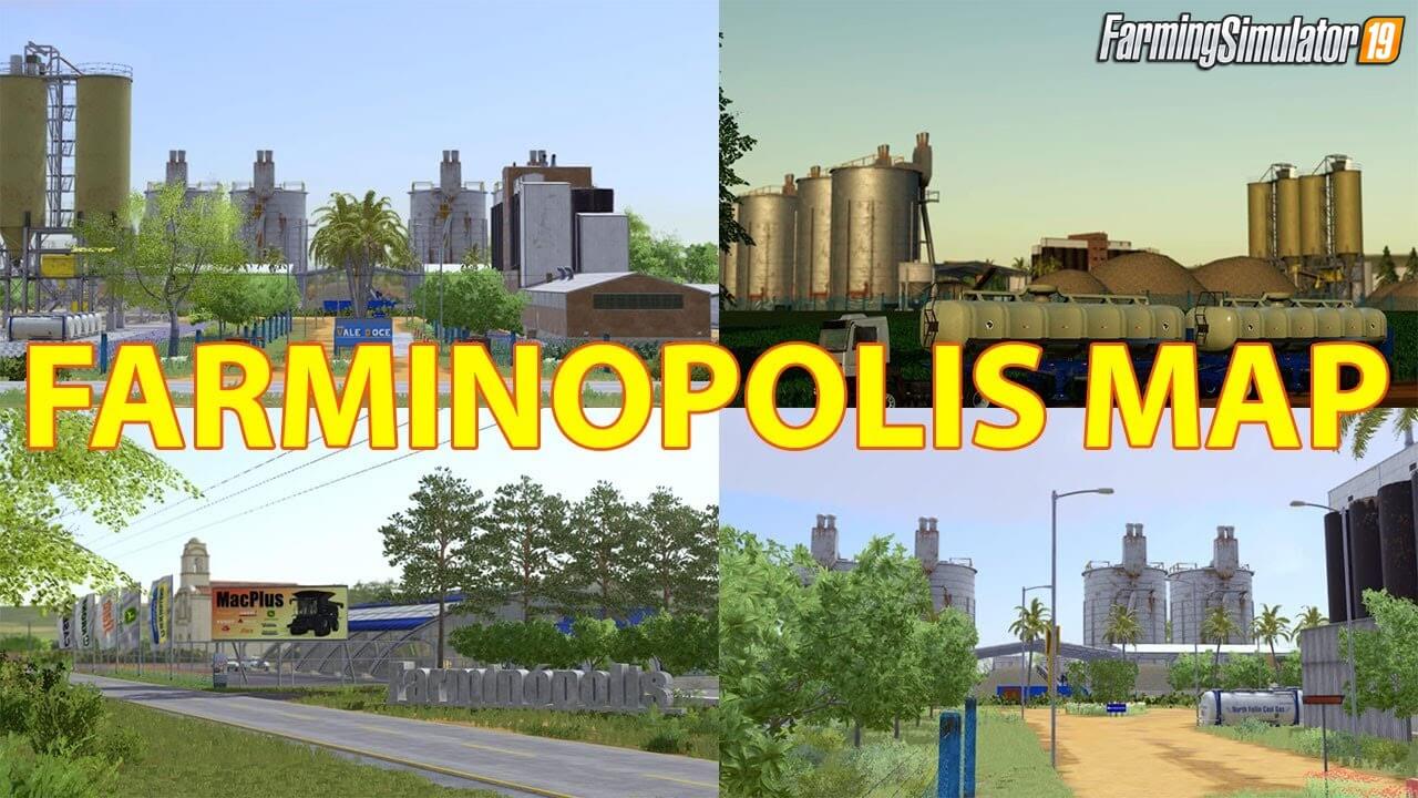 Farminopolis Map v1.0 for FS19