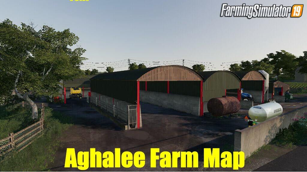 Aghalee Farm Map v1.1 for FS19