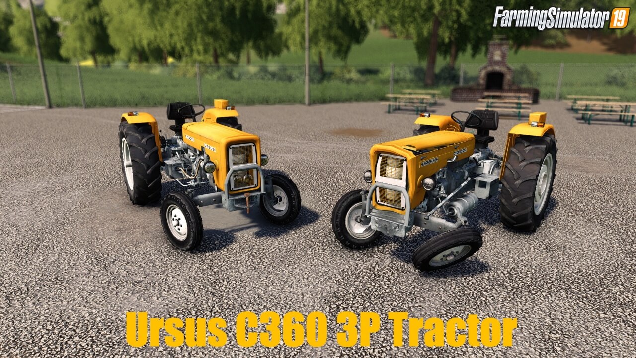 Ursus C360 3P Tractor v1.0 for FS19