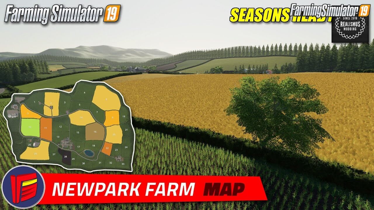 Newpark Farm Map v1.1 for FS19