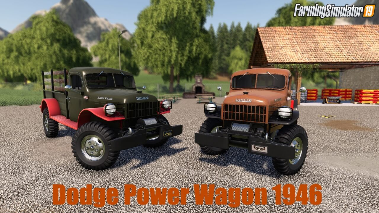 Dodge Power Wagon 1946 v1.0 for FS19